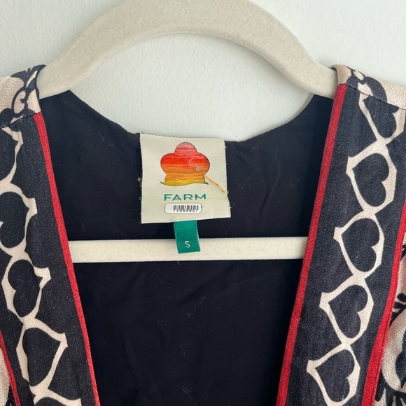 FARM RIO Passion Wrap Mini Dress Size Small - Picture 13 of 13